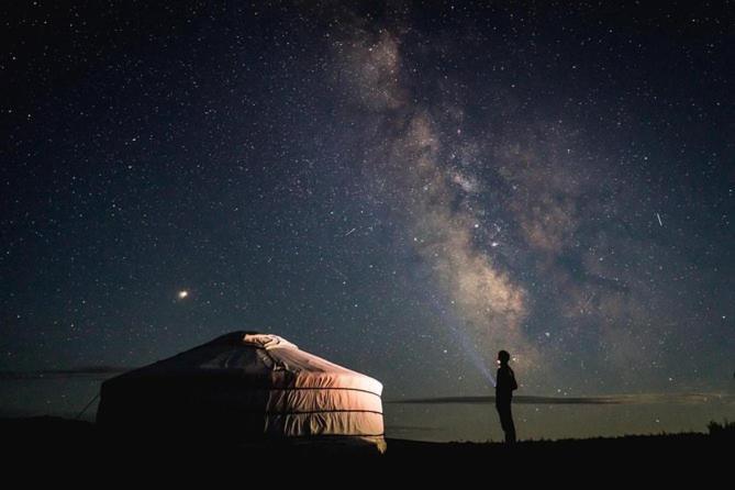 Kyzylkum Nights Camp & Family Yurt Hotell Nurota Exteriör bild